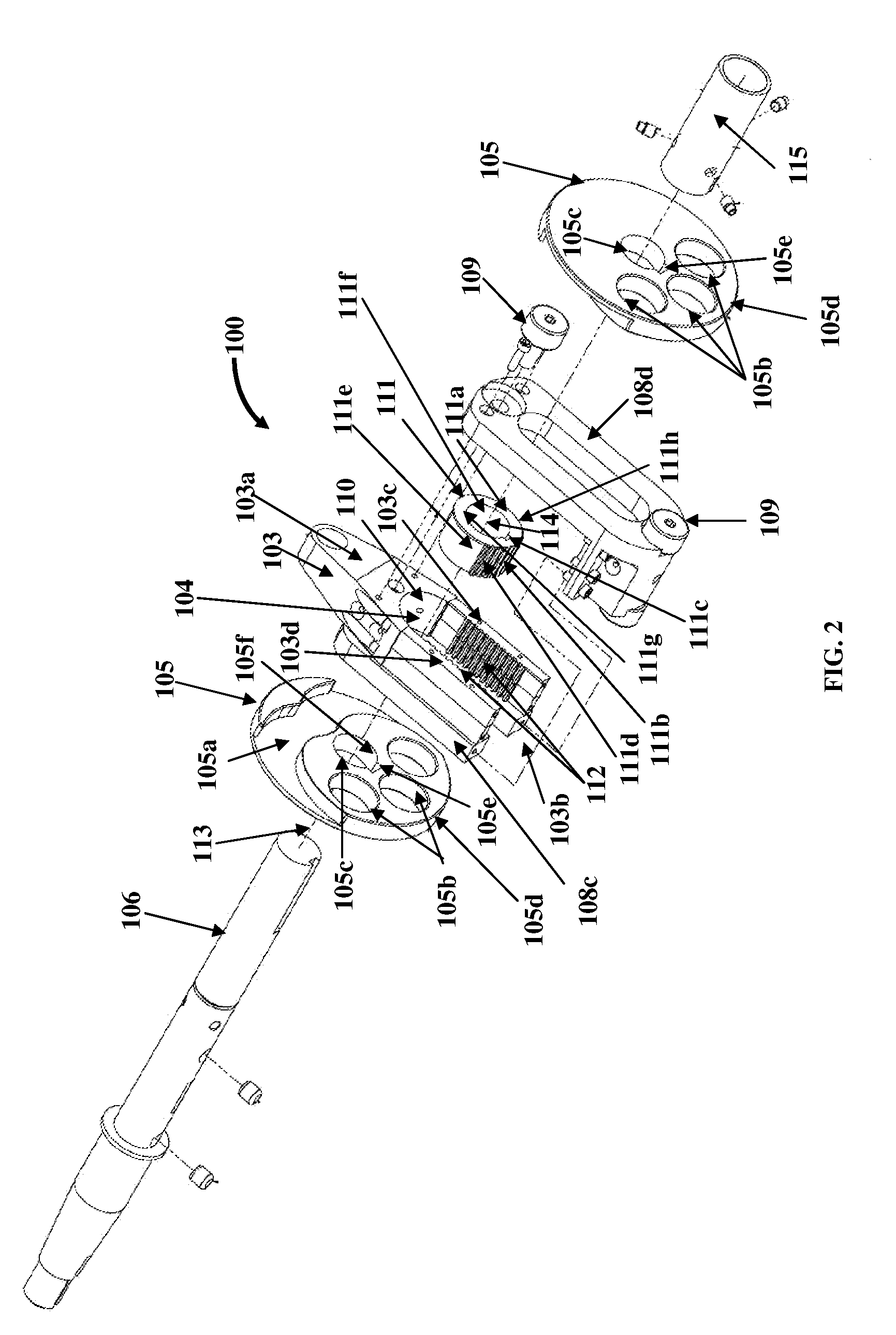 Fixed Moment Arm Internal Gear Drive Apparatus