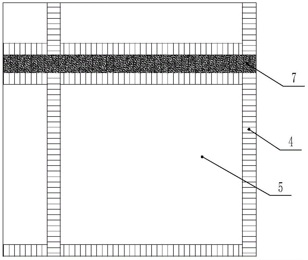 Permeable brick paving ground and construction method