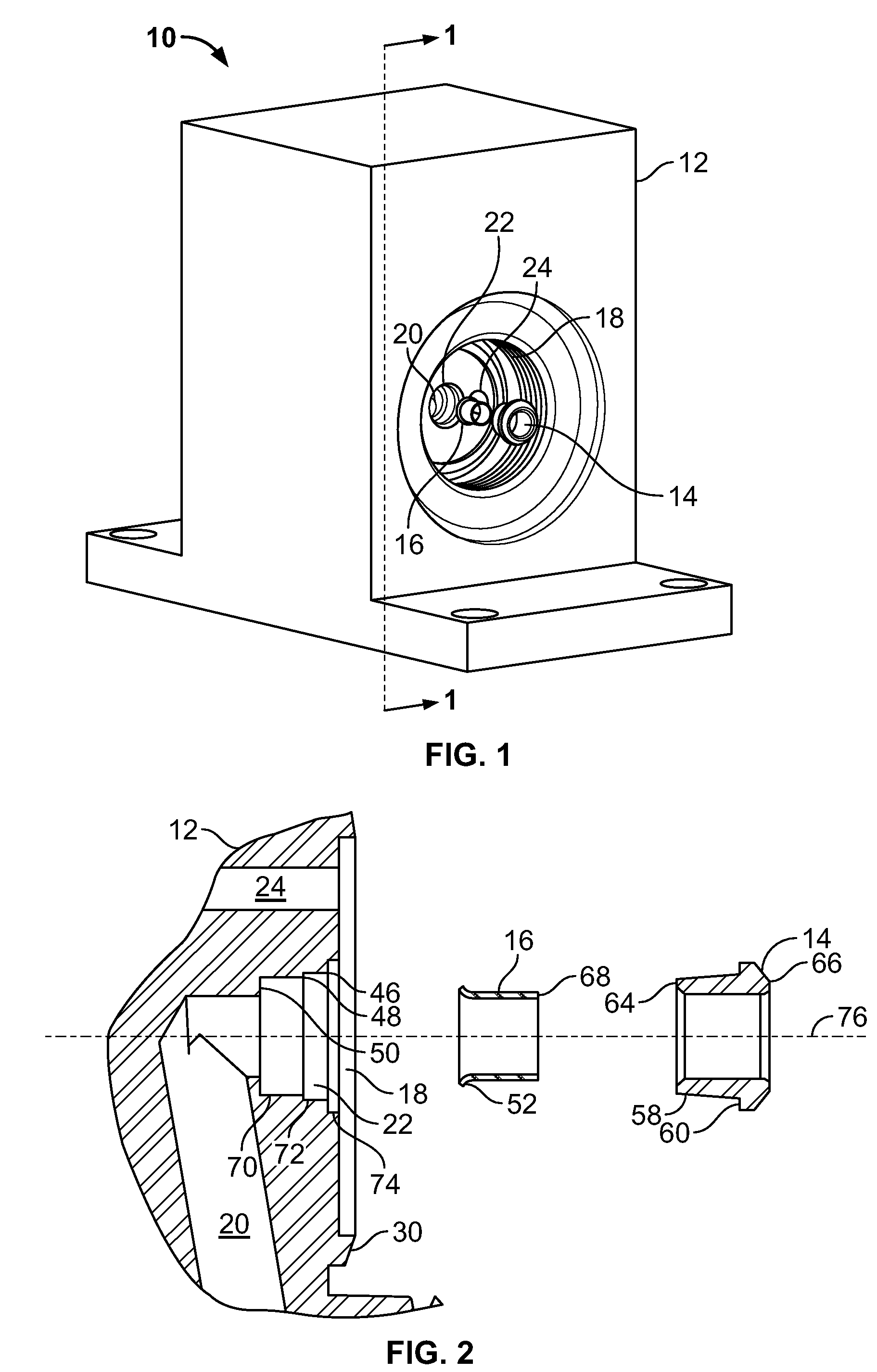 Removable valve seat member for diaphragm valve