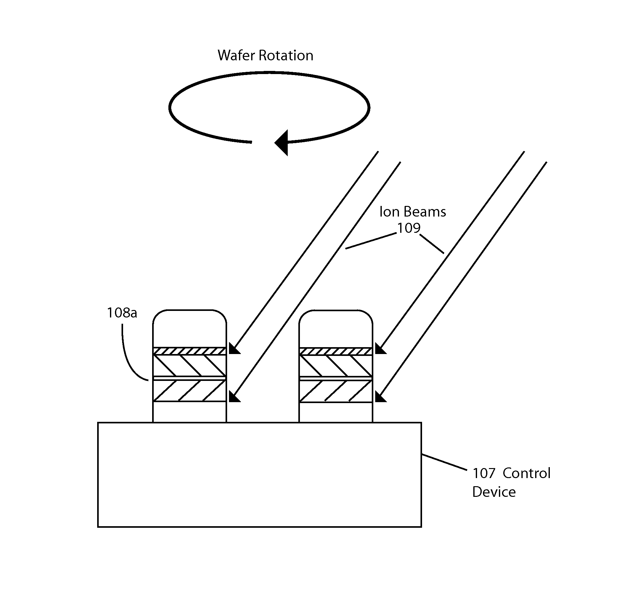 Fabrication method for high-density MRAM using thin hard mask