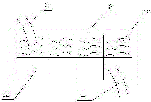 Circulating smoke dust filtration device