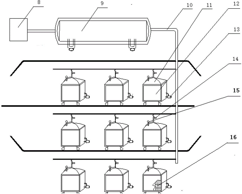 Method and system for producing runny preserved duck egg semi-continuously and rapidly through vacuum decompression