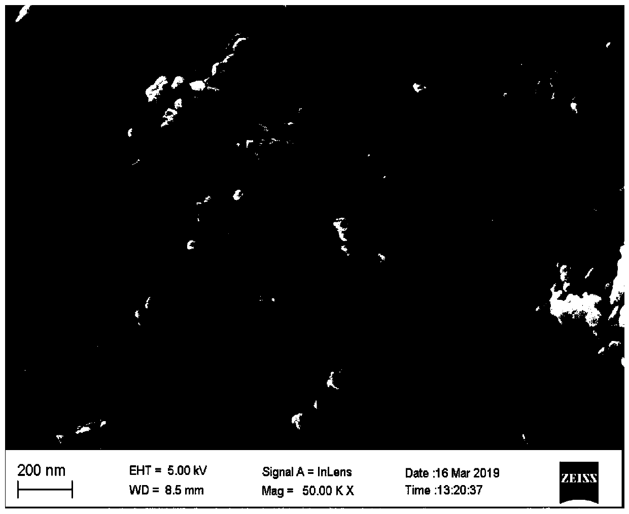 Starch carbide/sepiolite composite material and preparation method thereof