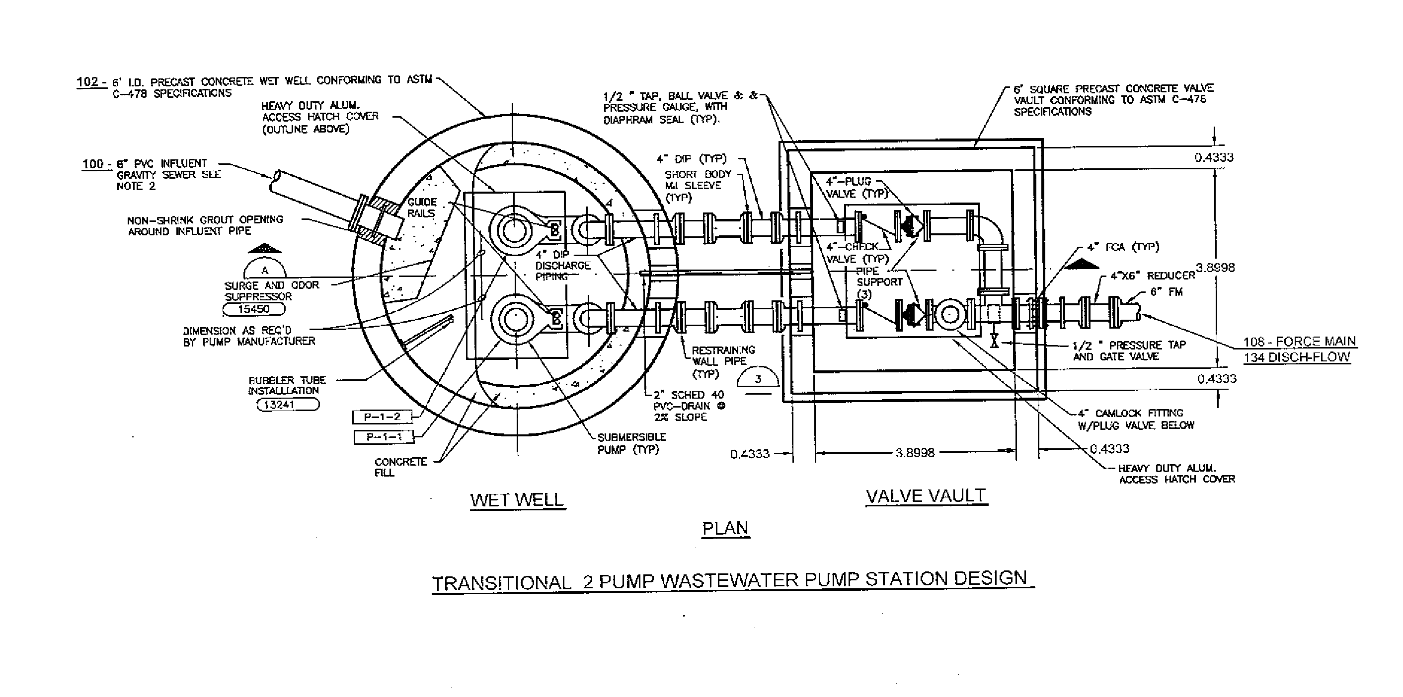 Energy Saving Green Wastewater Pump Station Design