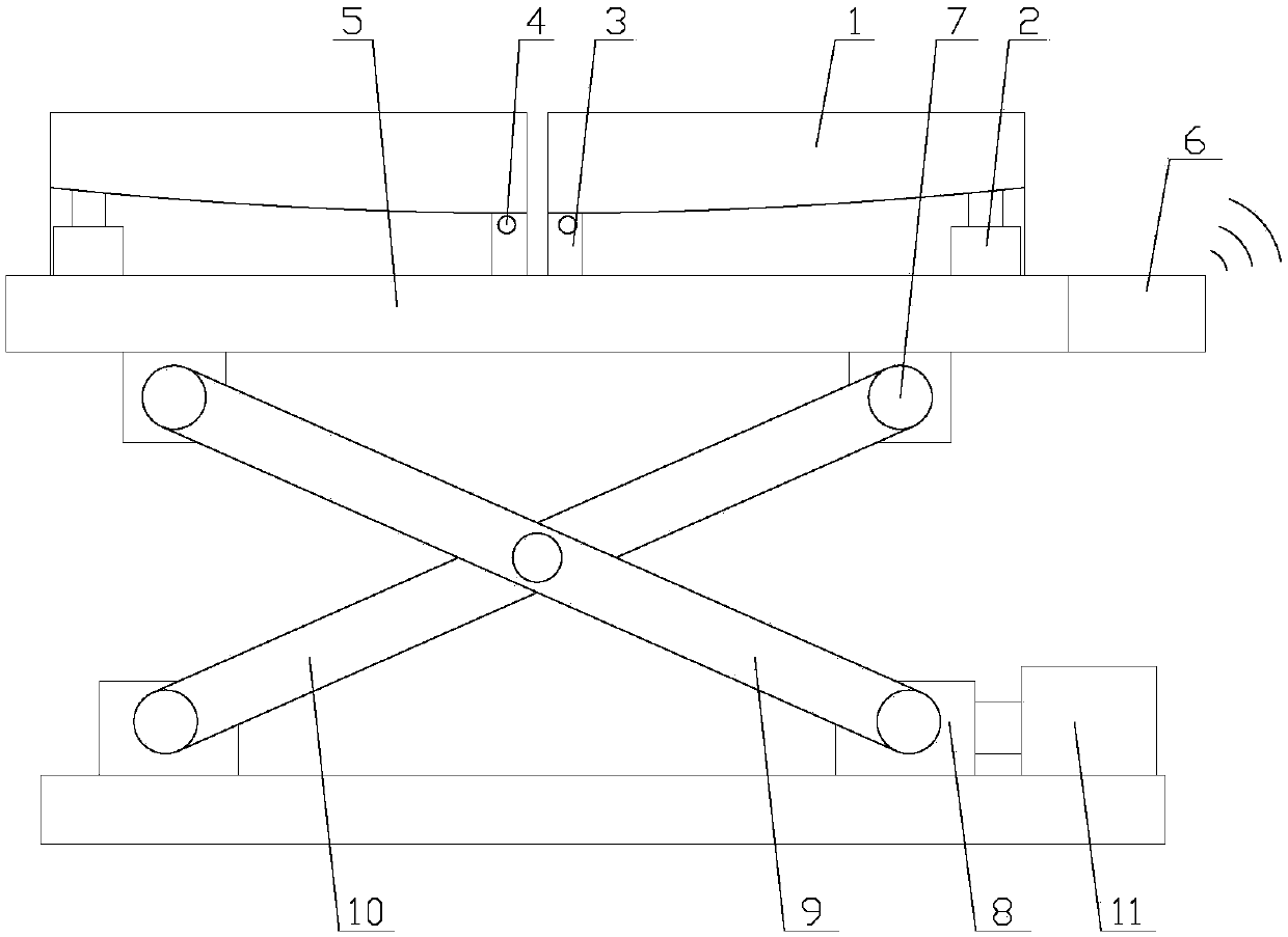 An adjustable intelligent photovoltaic power generation device