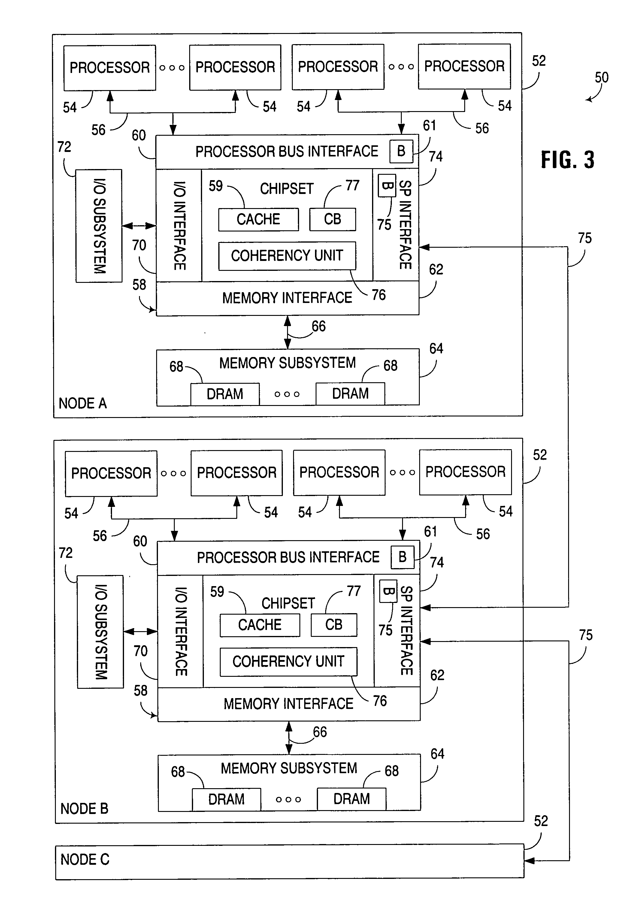 Early coherency indication for return data in shared memory architecture