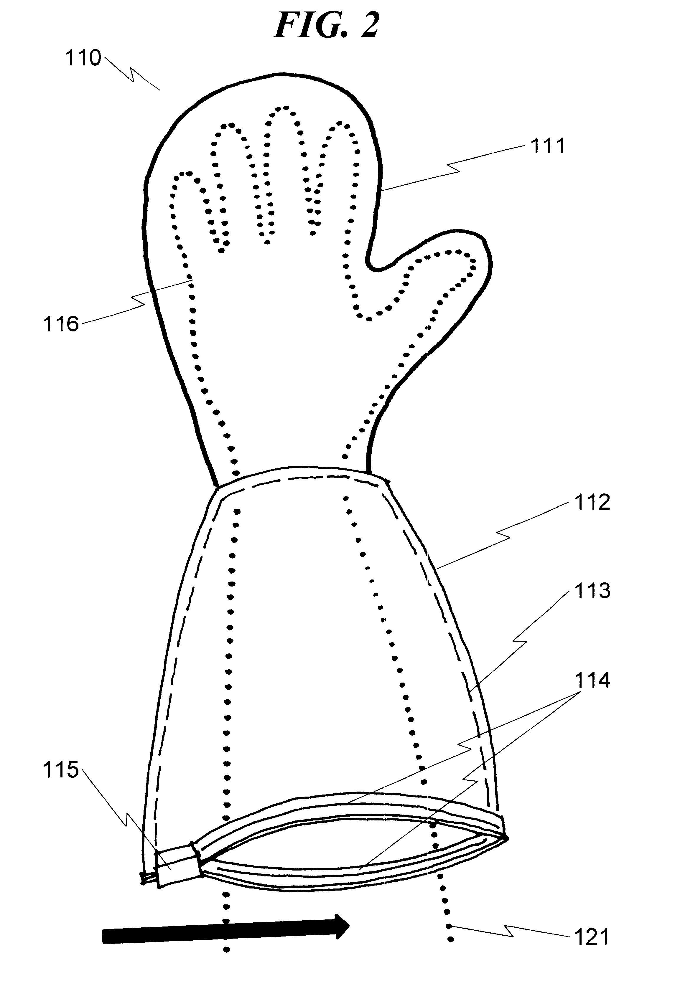 Safety applicator glove system and method