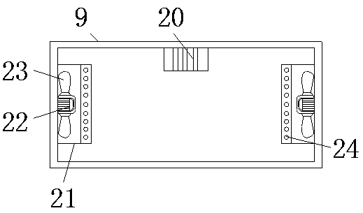 Efficient screening device for construction waste