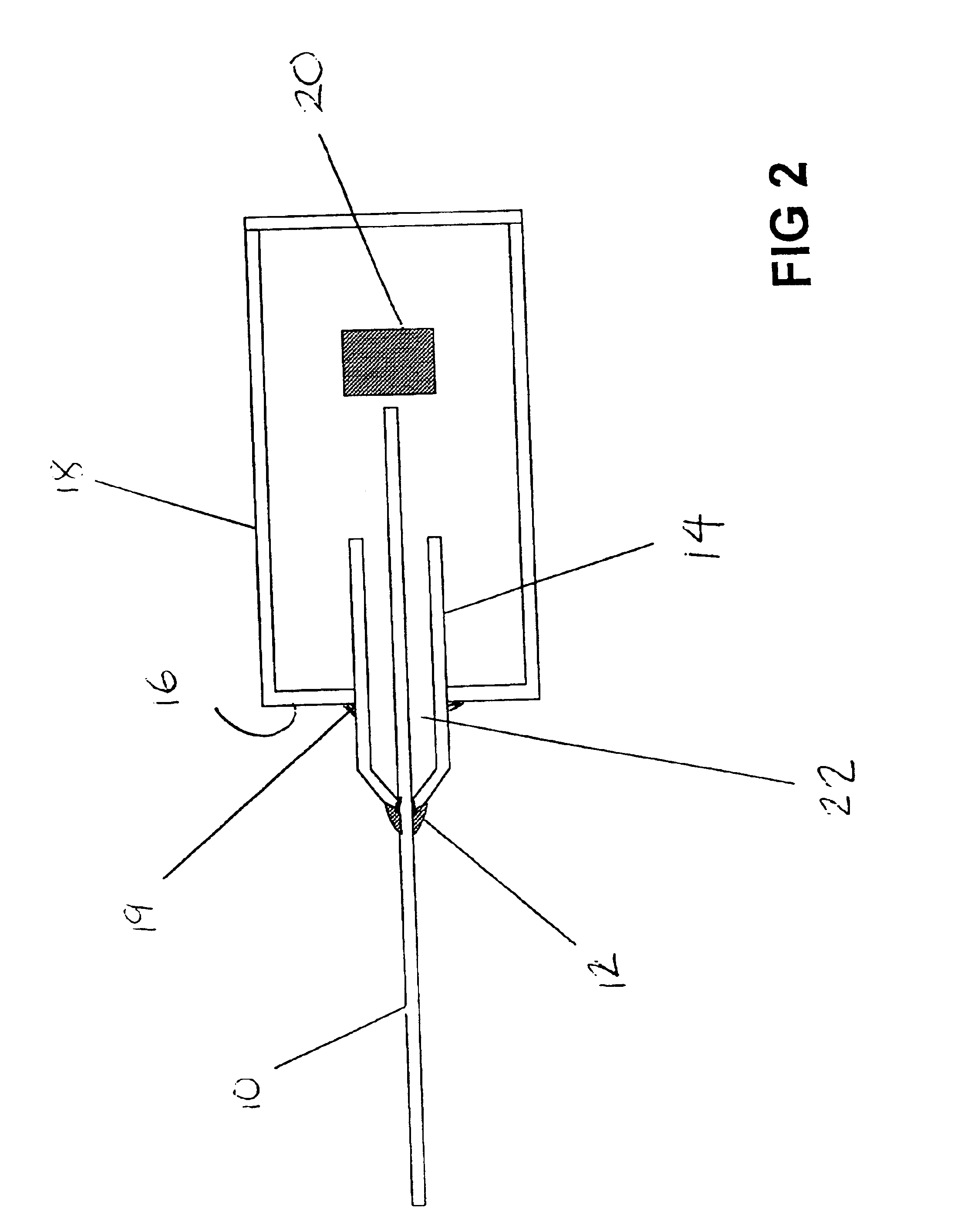 Glass fiber fixative and fixing process