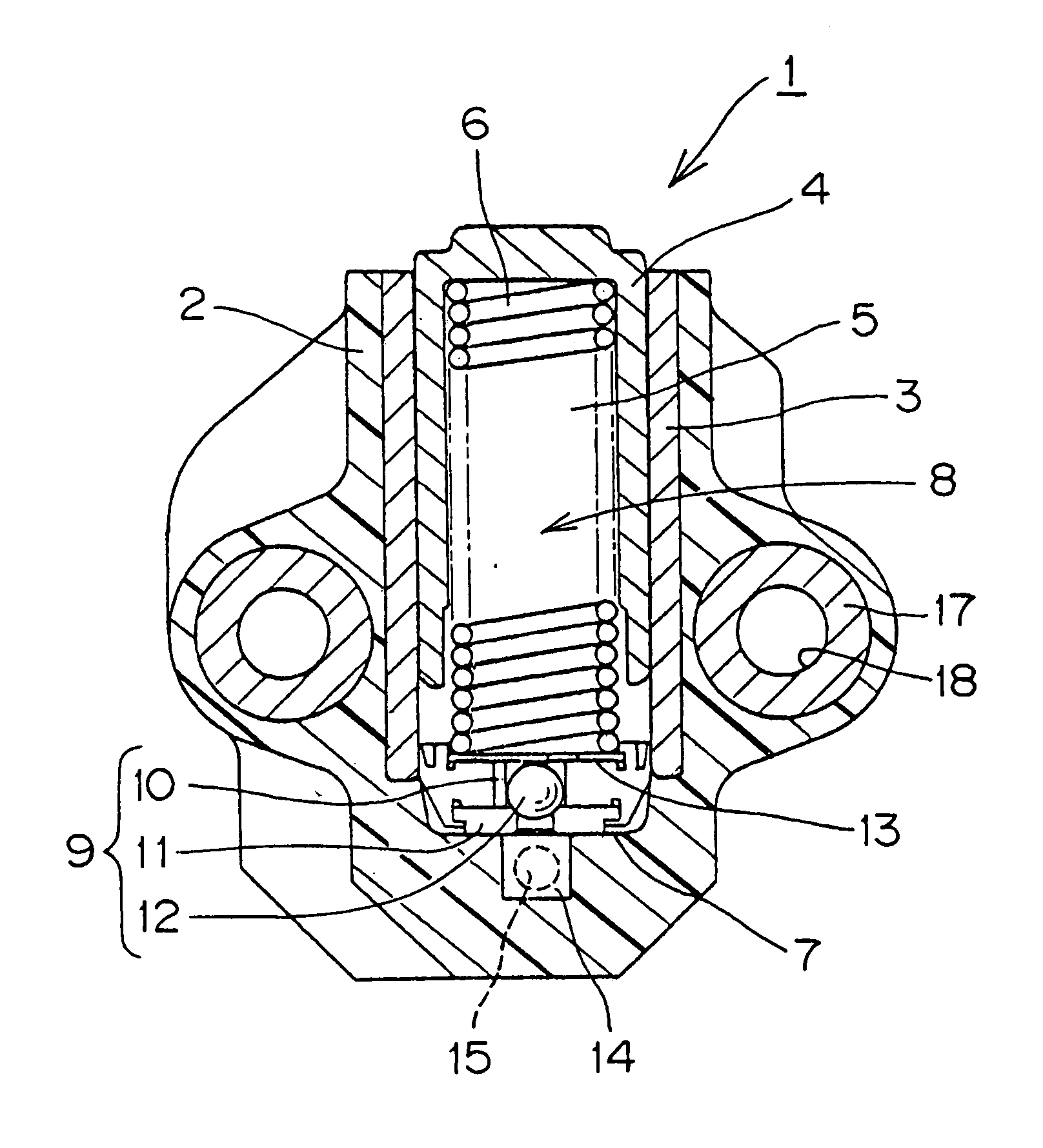 Plastic hydraulic tensioner