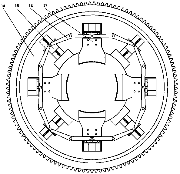 Rotary centrifugal multi-blade cutting machine