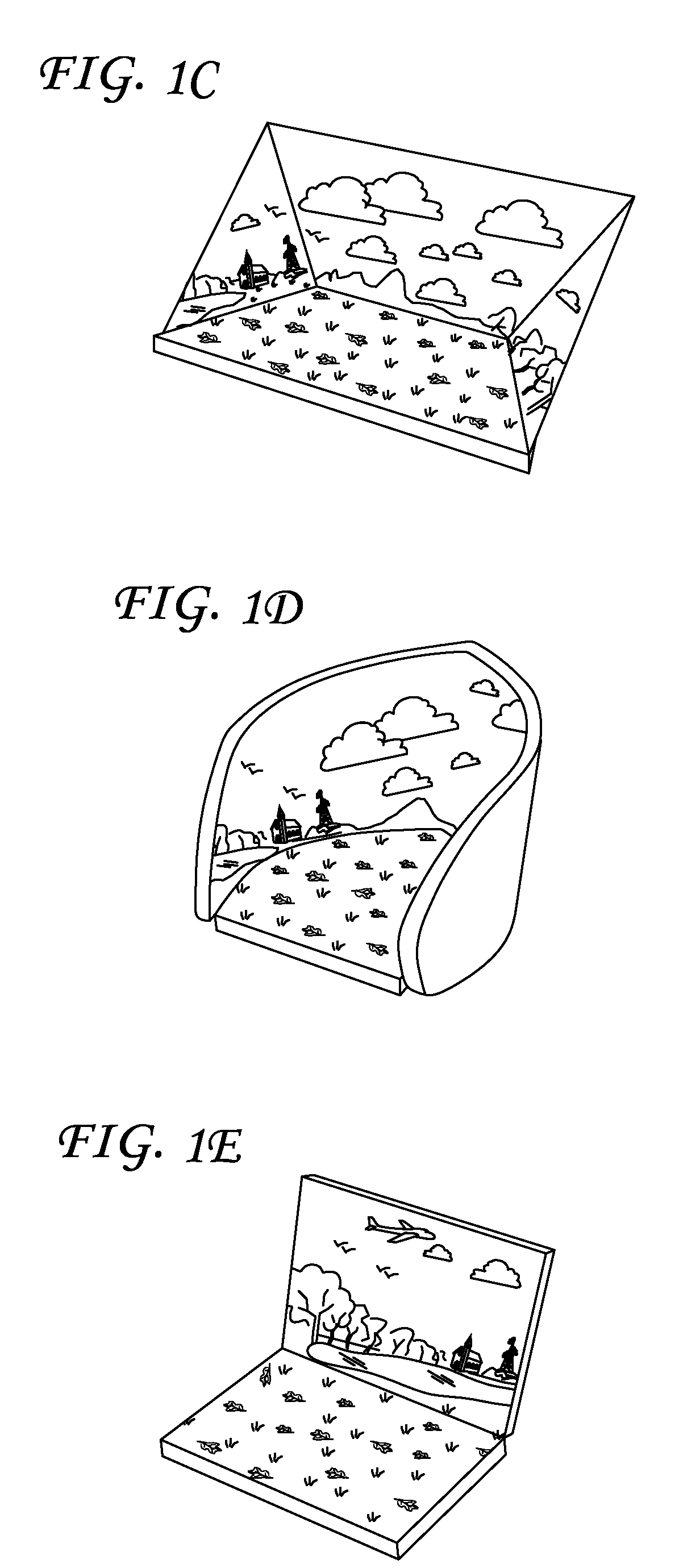 Immersive display system for interacting with three-dimensional content