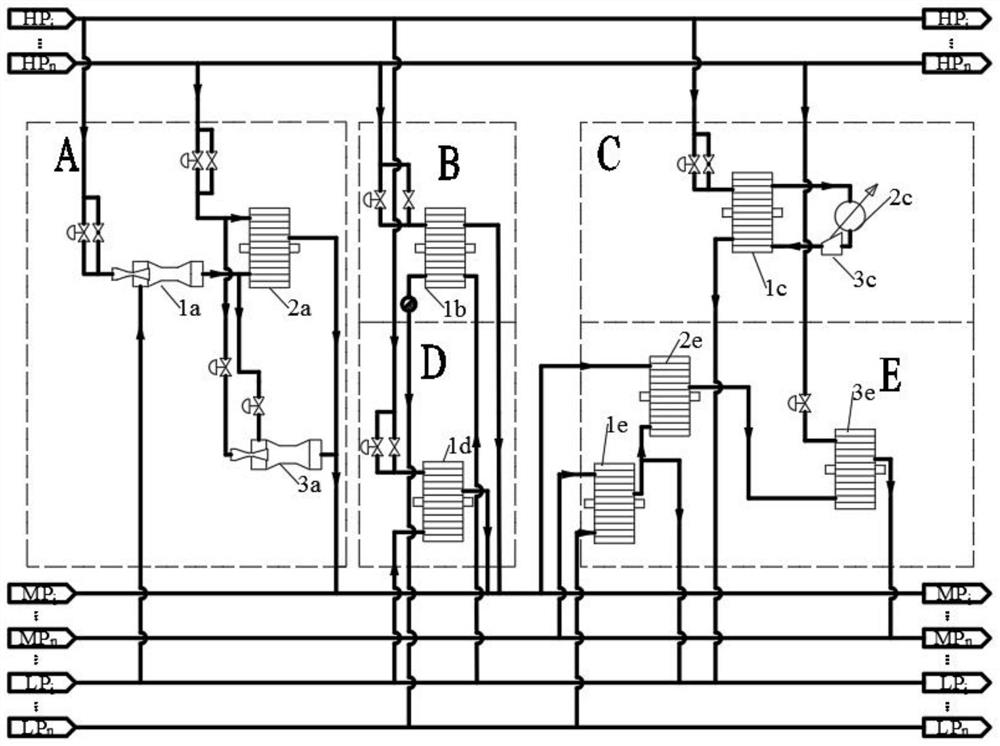 Power switching network implementation method based on wave rotor equipment