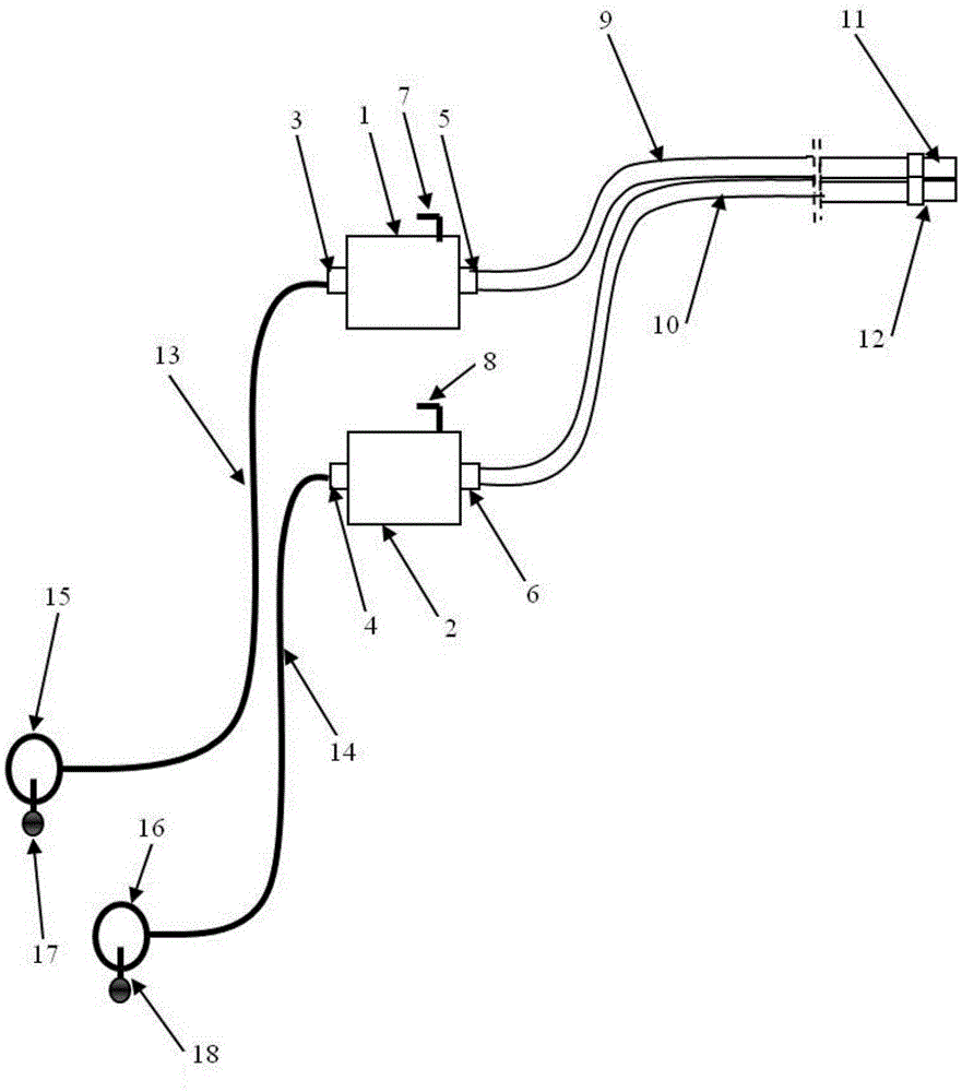 A Radiographic Detection Method Simultaneously Using Two Different Gamma Sources