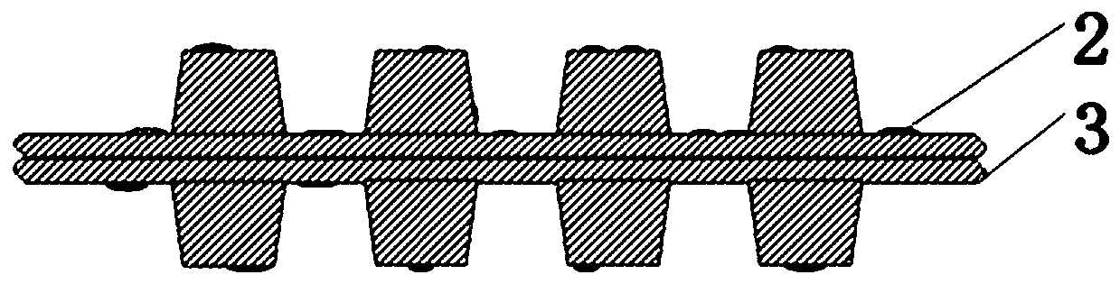 Production method of corrosion-resistant high-conductivity fuel cell metal bipolar plate