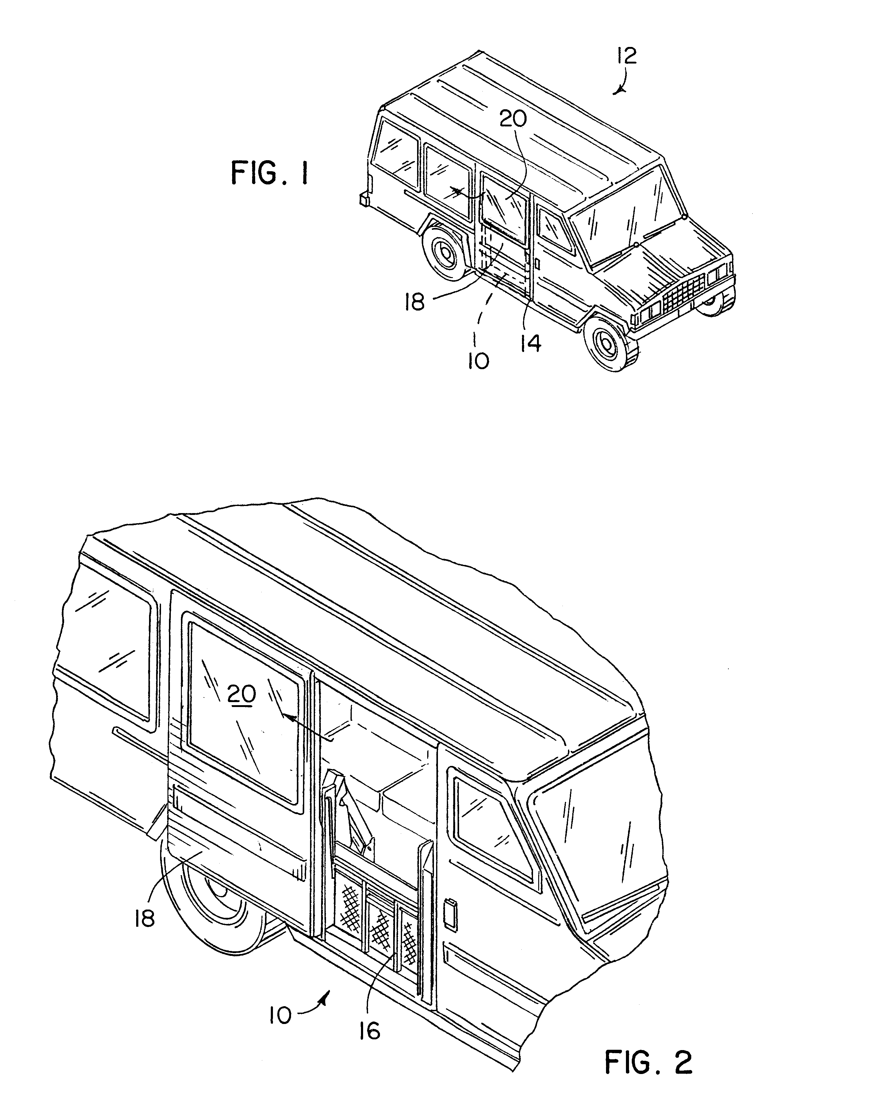 Wheelchair access system with stacking platform