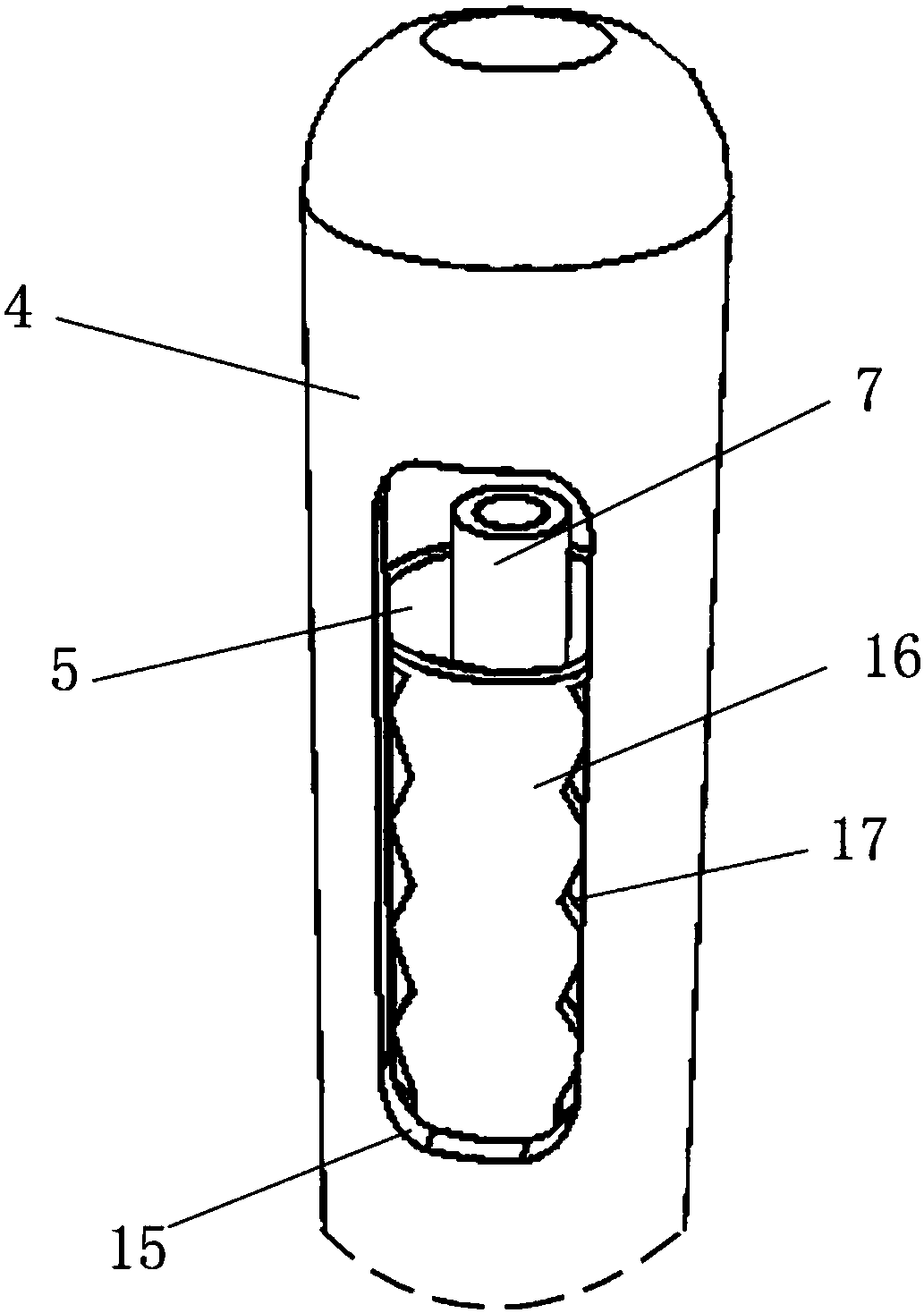 Closed full-automatic fat transplantation device and fat transplantation method thereof