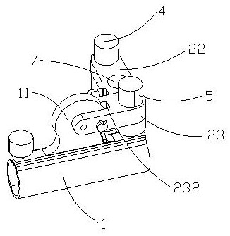 Hidden type fort support of fishing box and fishing box