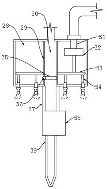 Spraying device for planting traditional Chinese medicinal materials and using method thereof