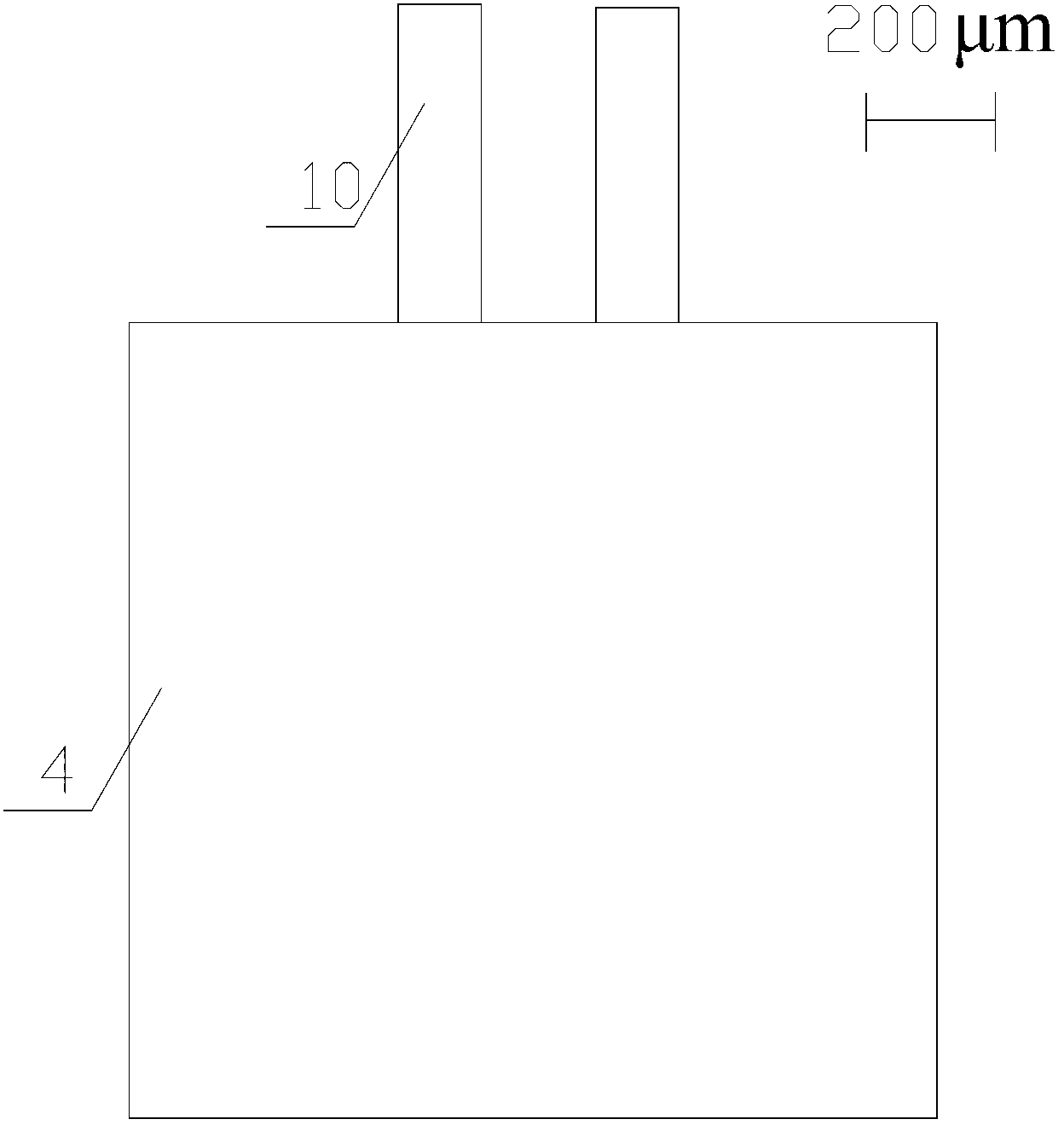 Micro-cantilever beam array biochemical sensing apparatus and biochemical detection method thereof