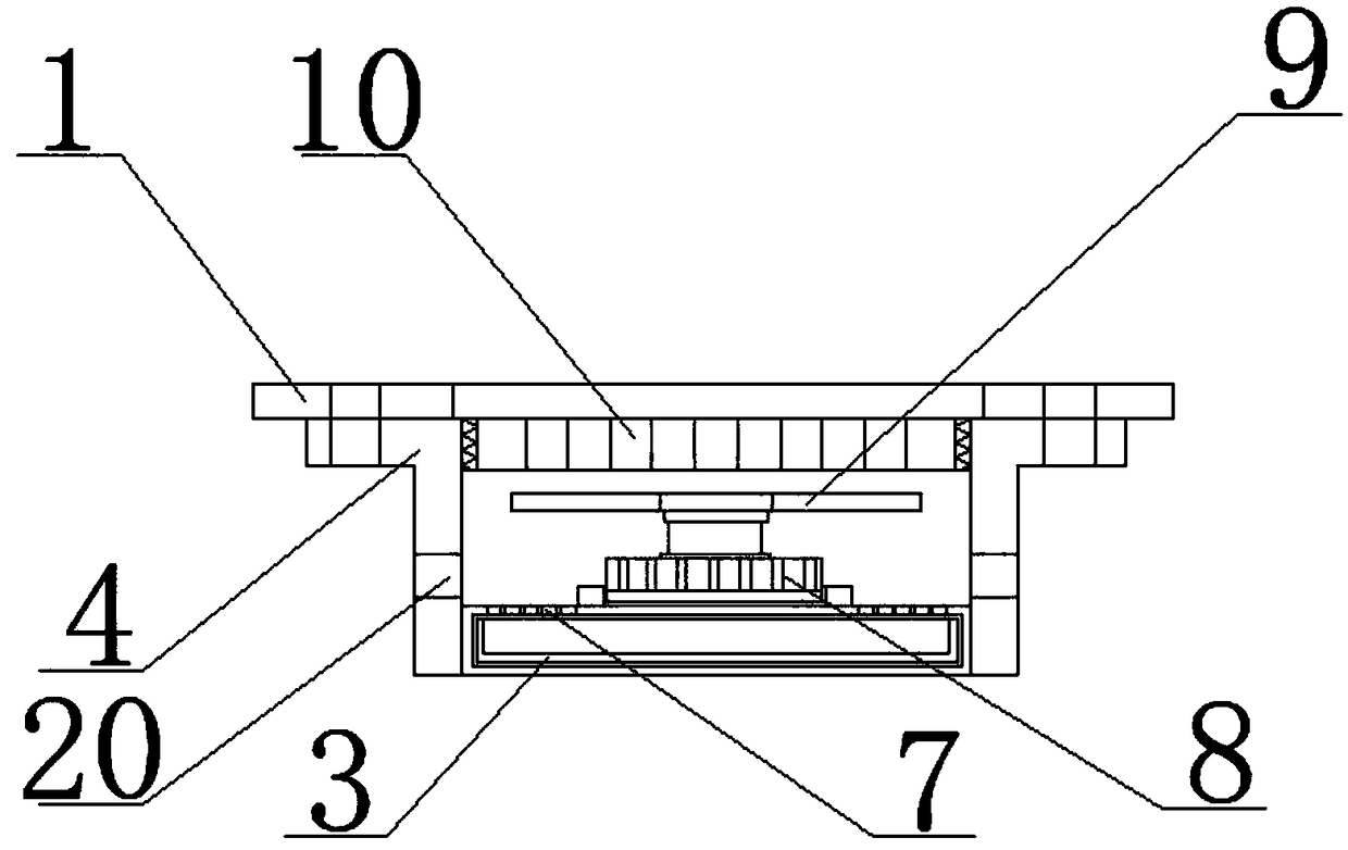 Large high-intensity industrial printer outer shell good in heat dissipation effect