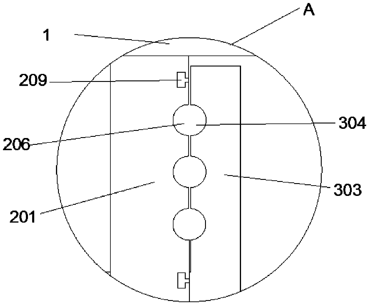 Reinforcing steel bar bending machine applied to engineering construction