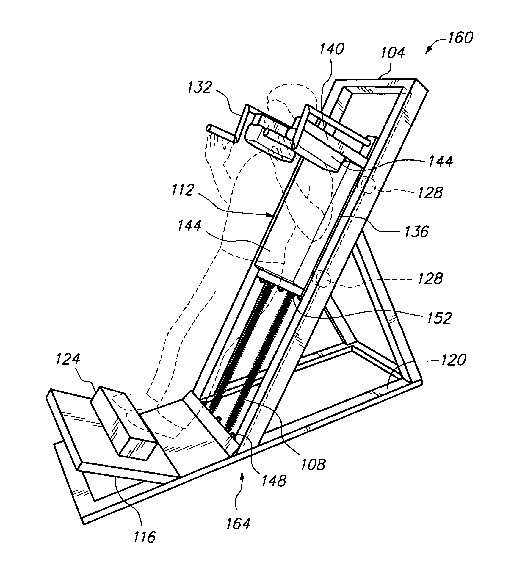 Calf extension training device