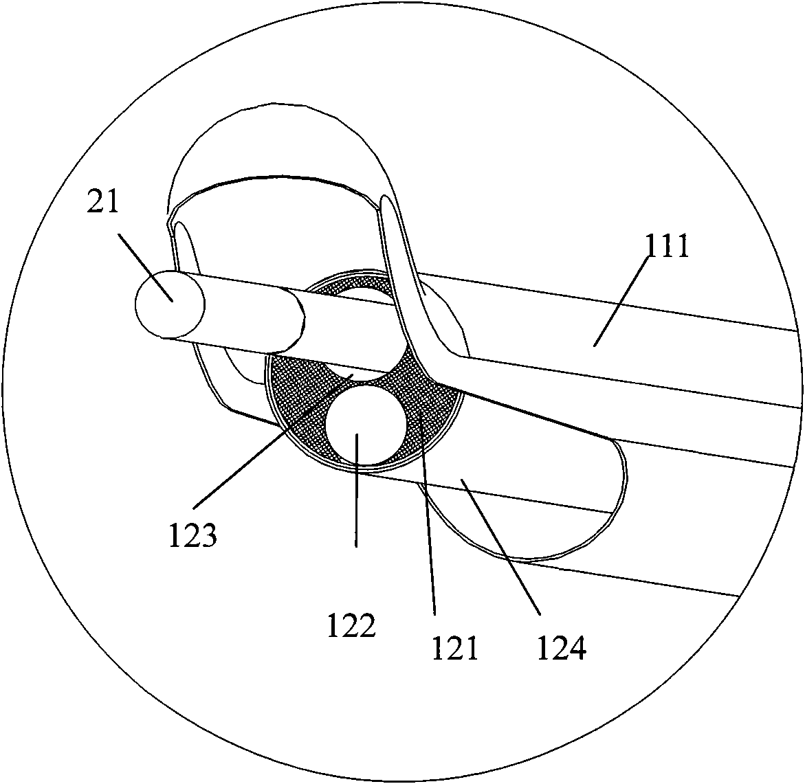 Hard laser cystoscope system