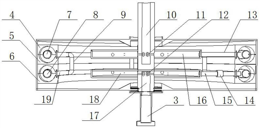 Closed rotary type annular turbojet steam wheel