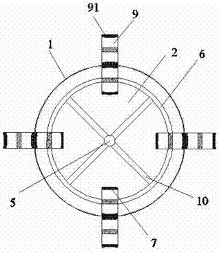 Pipeline transportation vacuum forming method and device adopting piston-type vehicle push and press air exhaust