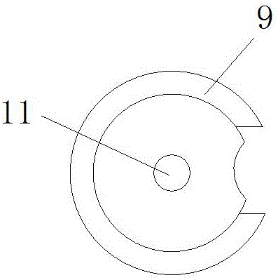 Metal washer drill-machining device