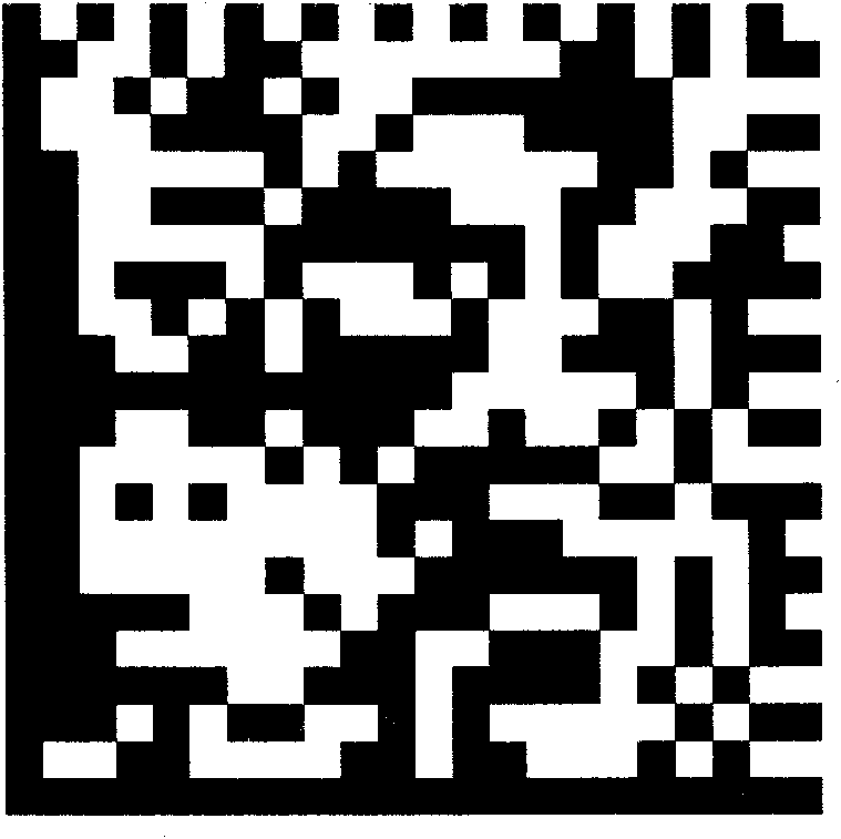 Bar code decoding chip of Data Matrix codes and decoding method thereof