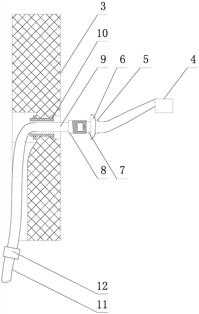 Mildew-proof integral pot and its installation method