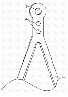 Conveying system for involvement type artificial cardiac valve