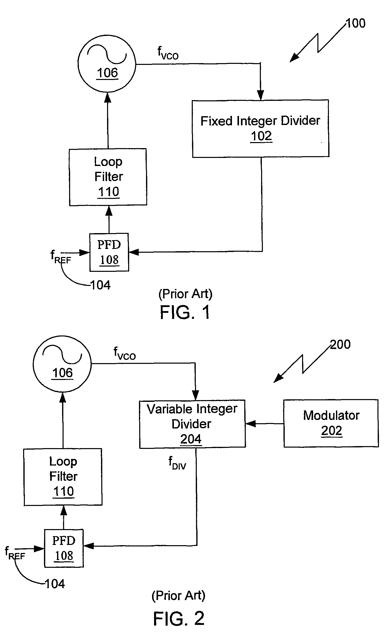 Fractional-R frequency synthesizer