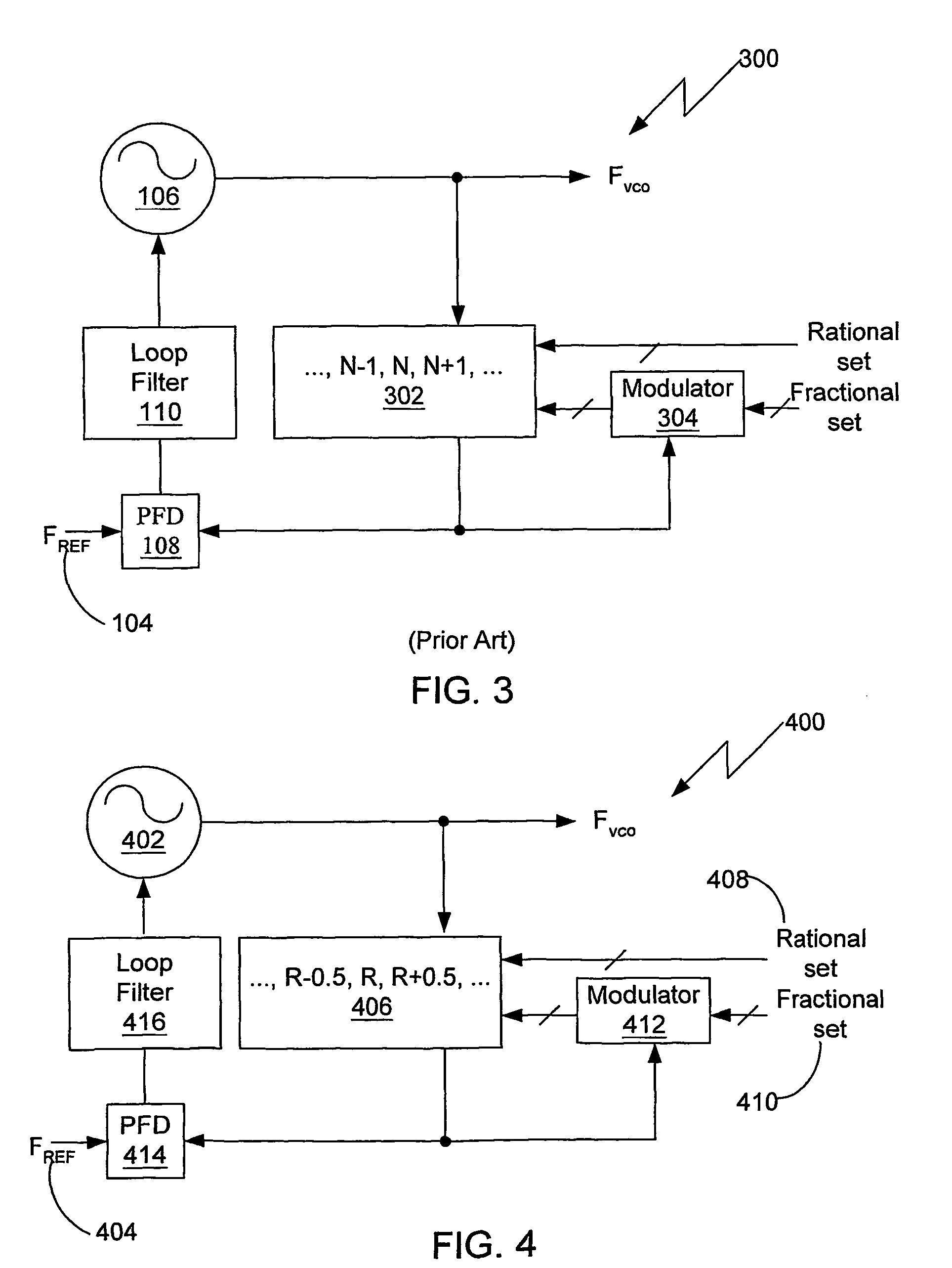 Fractional-R frequency synthesizer