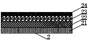 Mold transporting case with protecting device