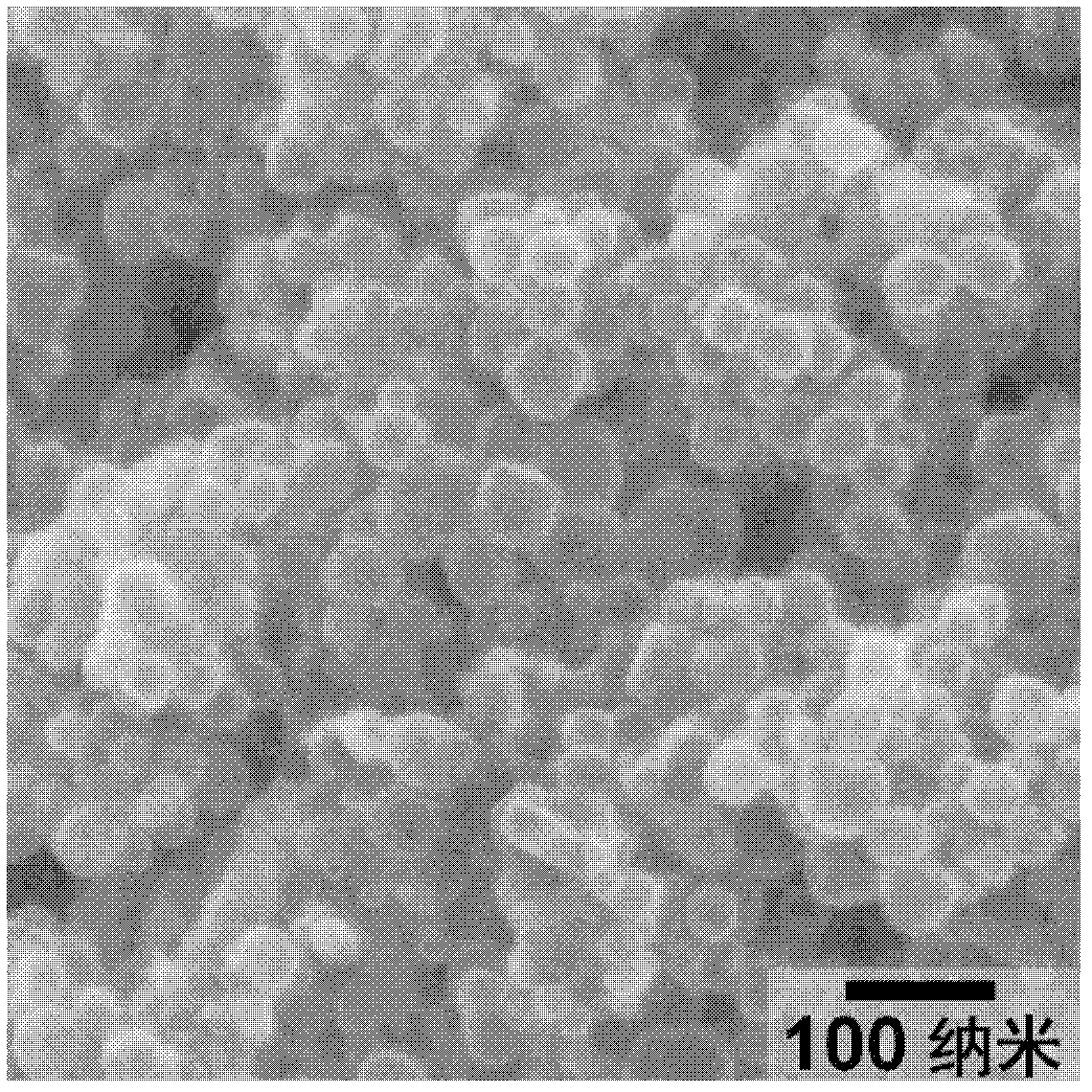 Hollow porous spherical platinum-silver alloy nano-material and preparation method for same