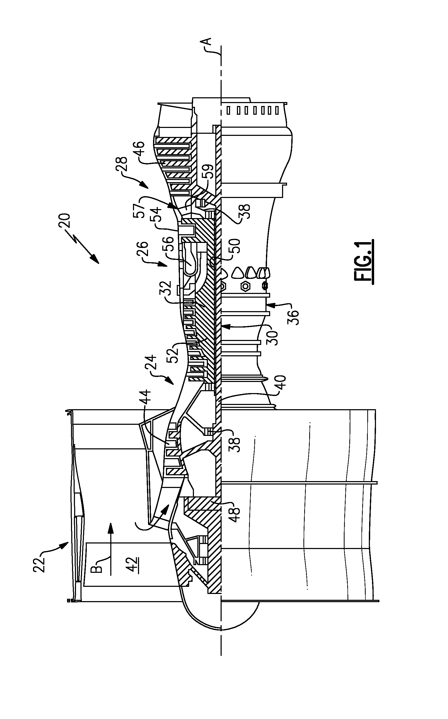 Low noise turbine for geared turbofan engine