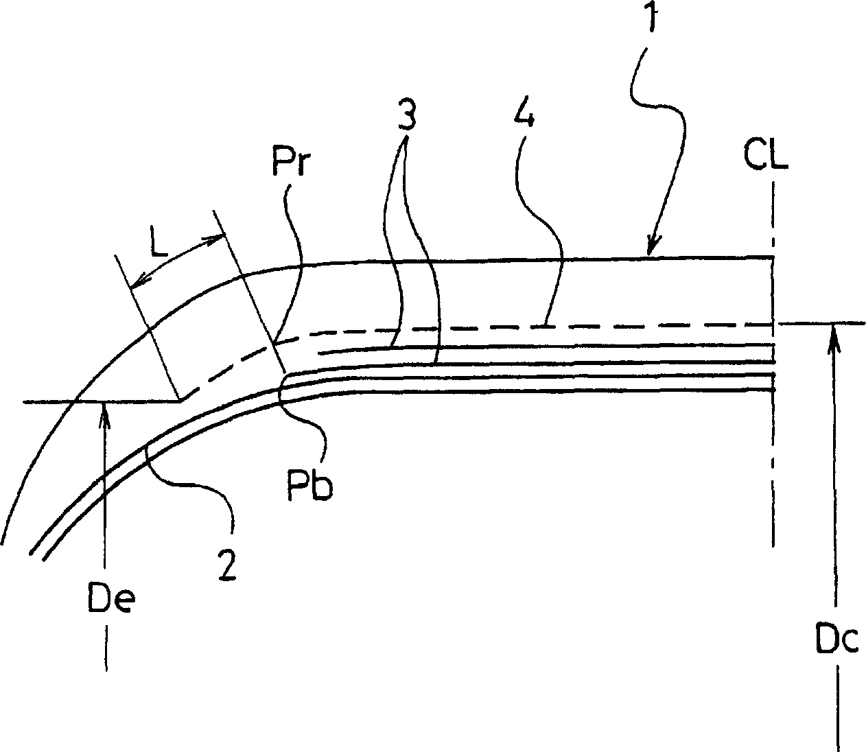 Pneumatic radial tire