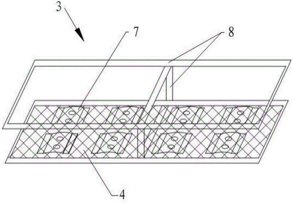 Mixed culture system for sea cucumber, shrimp and shellfish based on deep-water net cage