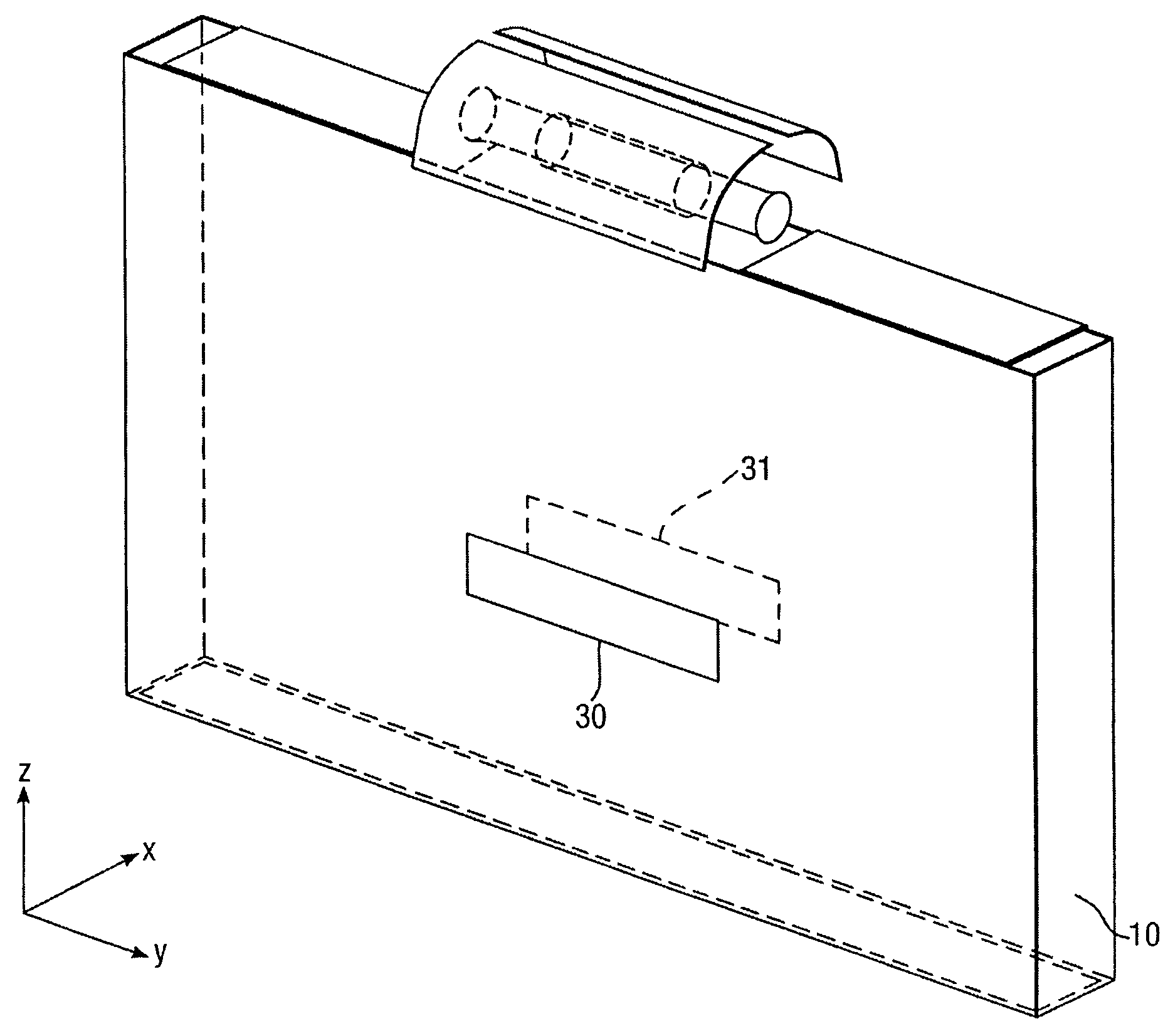 Ink pinning assembly