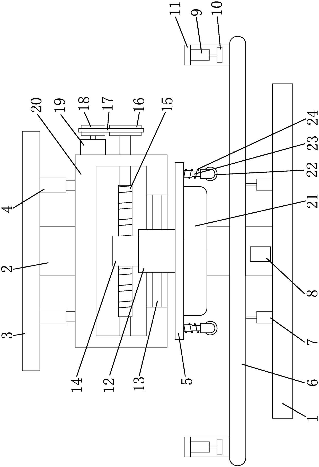 Processing technology for flame-retardant anti-radiation fabric