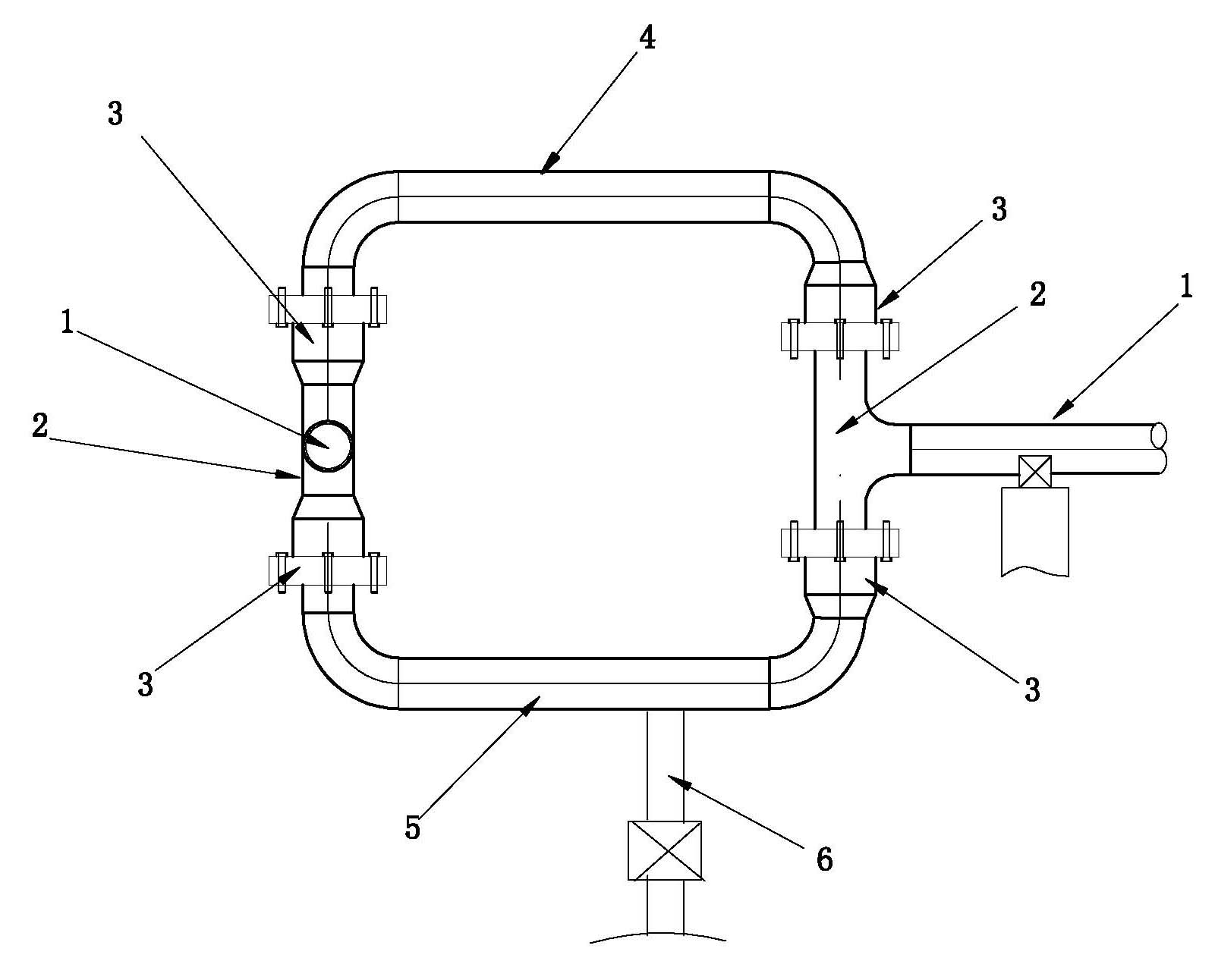 Deformation Compensation System for Closed Petroleum and Petrochemical Flare Horizontal Pipeline Based on Rotary Compensator