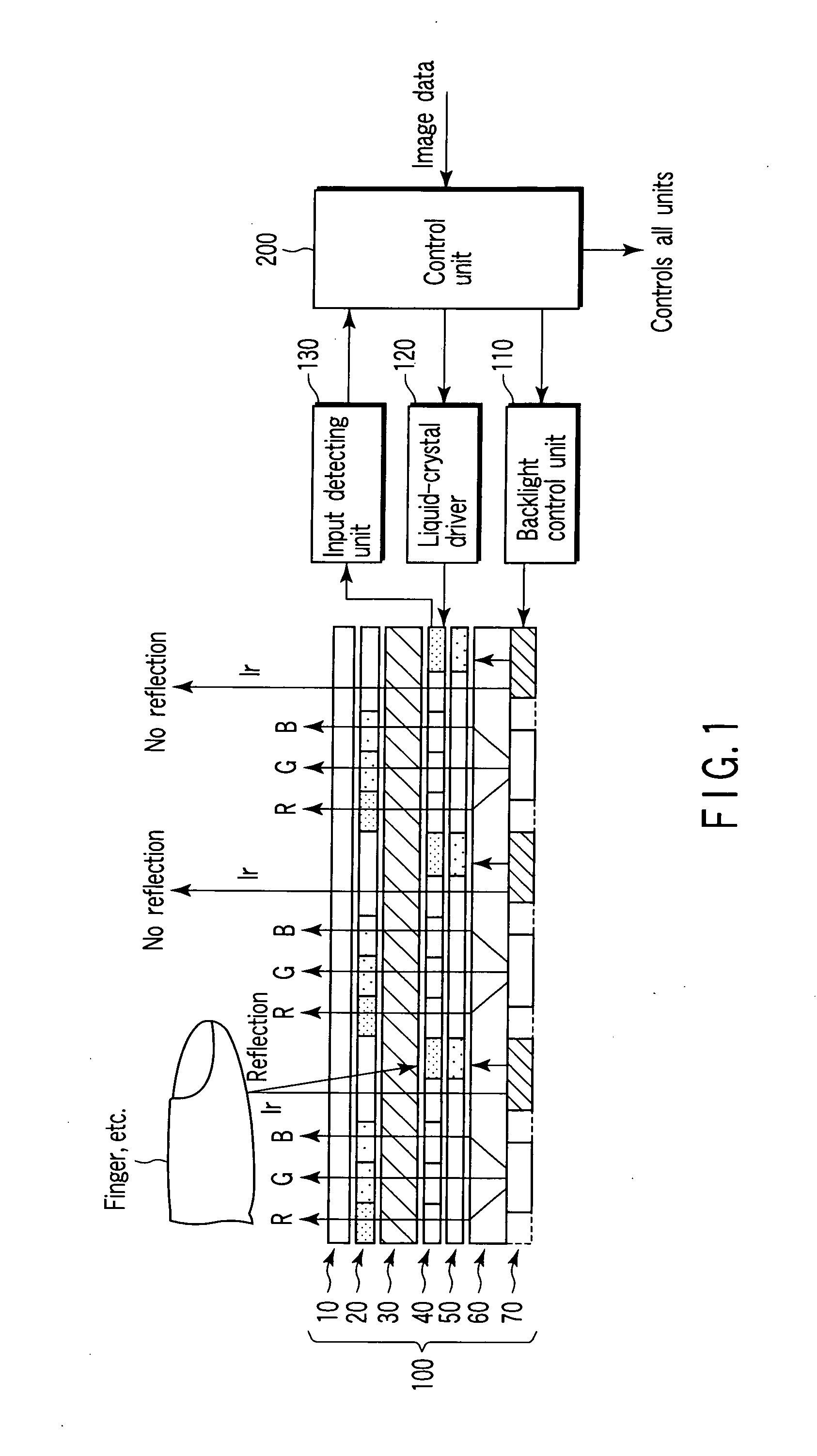 Input display apparatus and input display panel