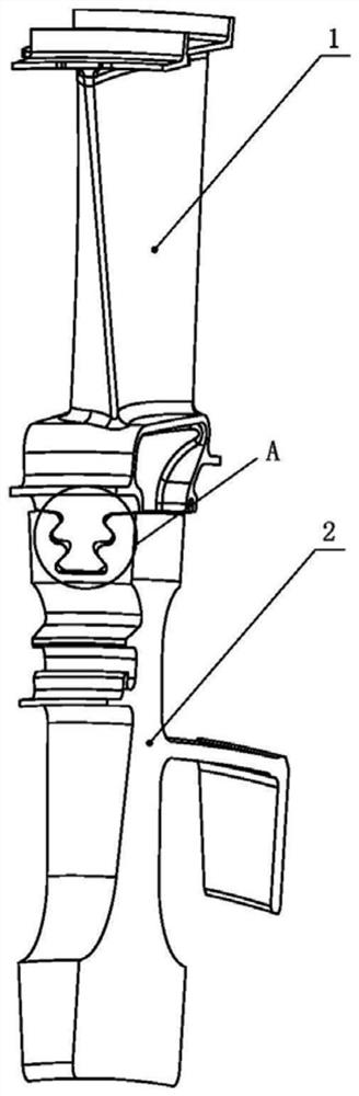 A turbine rotor device with enhanced cooling structure