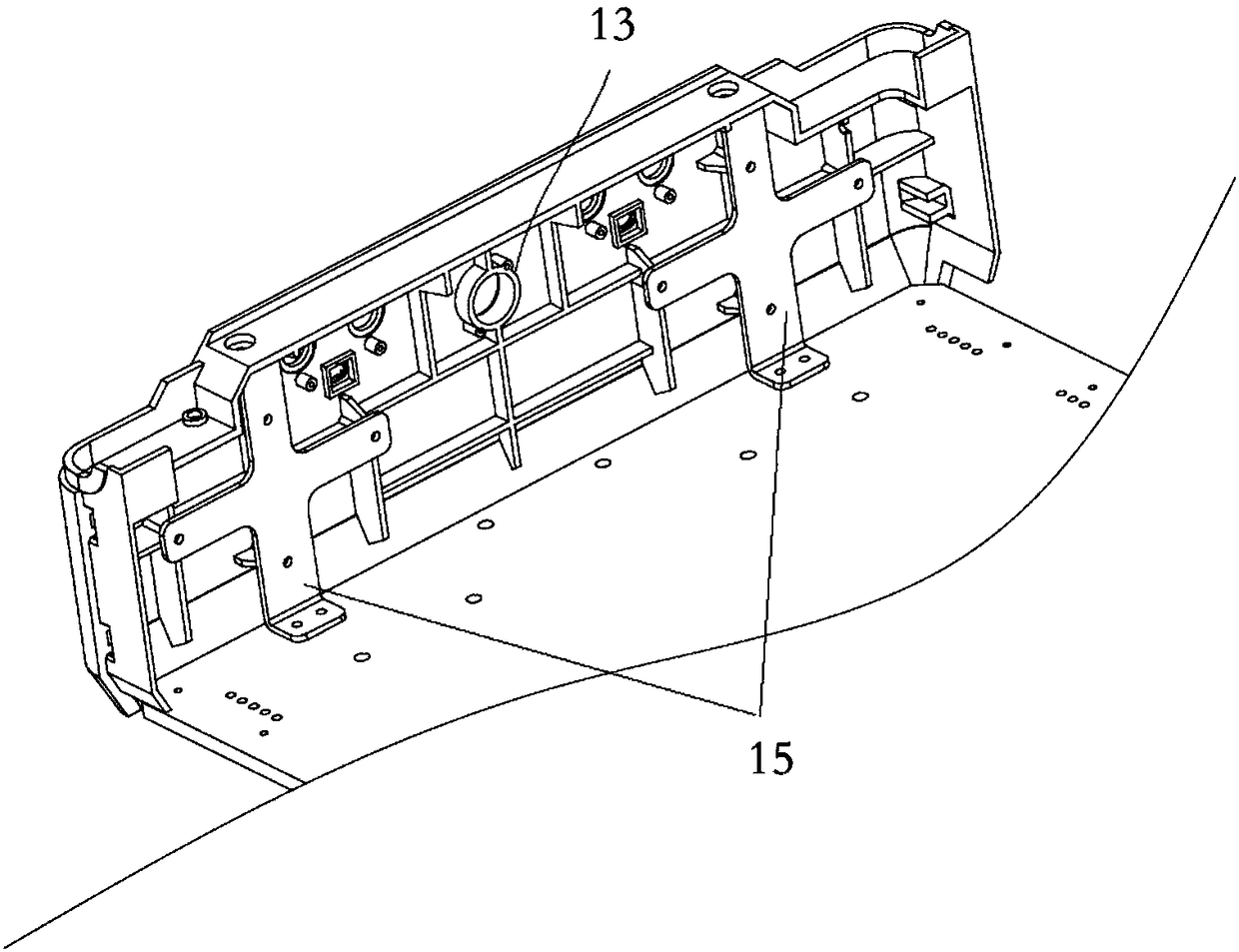 Robot with smooth outer wall