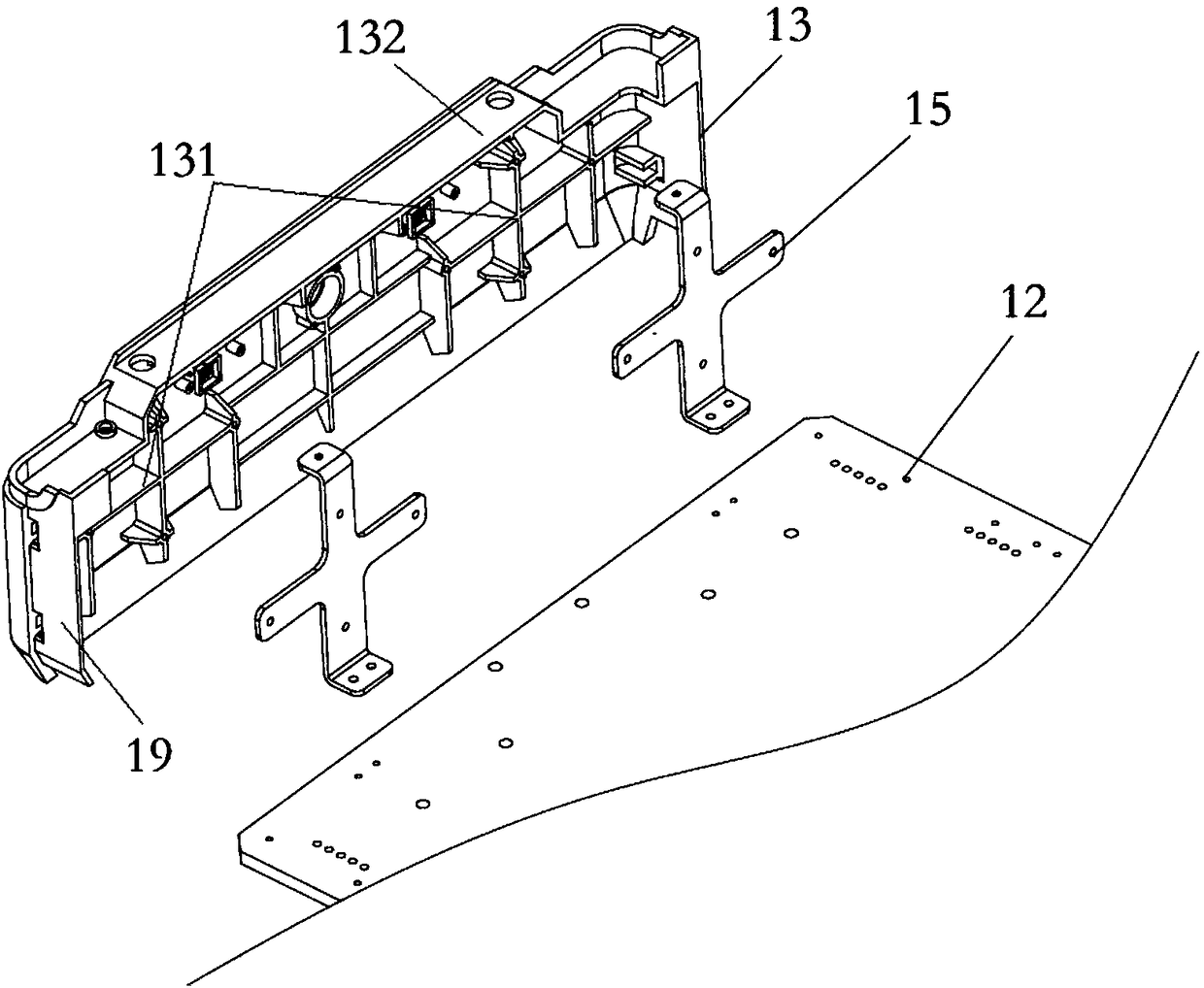 Robot with smooth outer wall