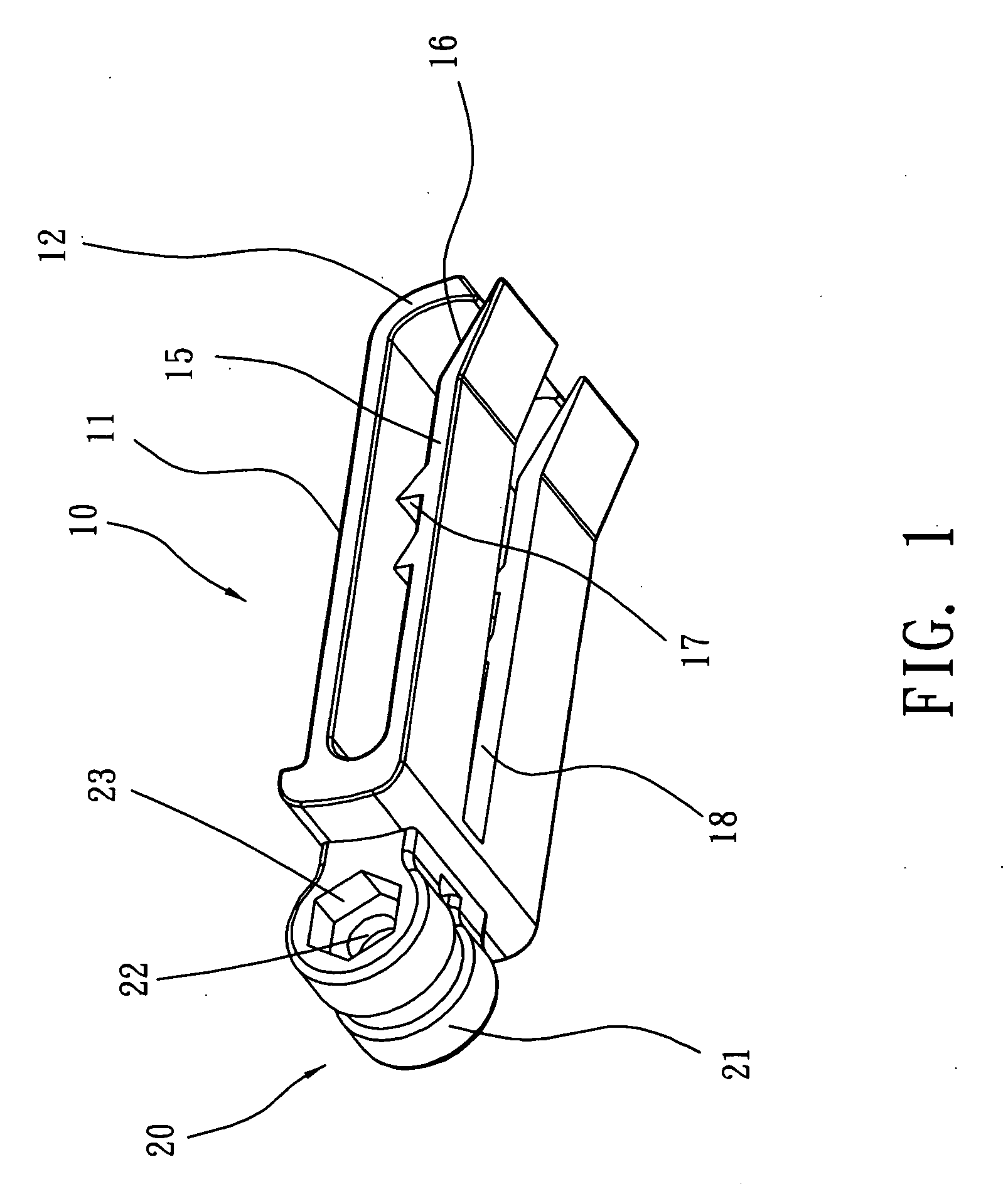 Retaining clip for attaching a fragrance container to a cool air vent of an air conditioner