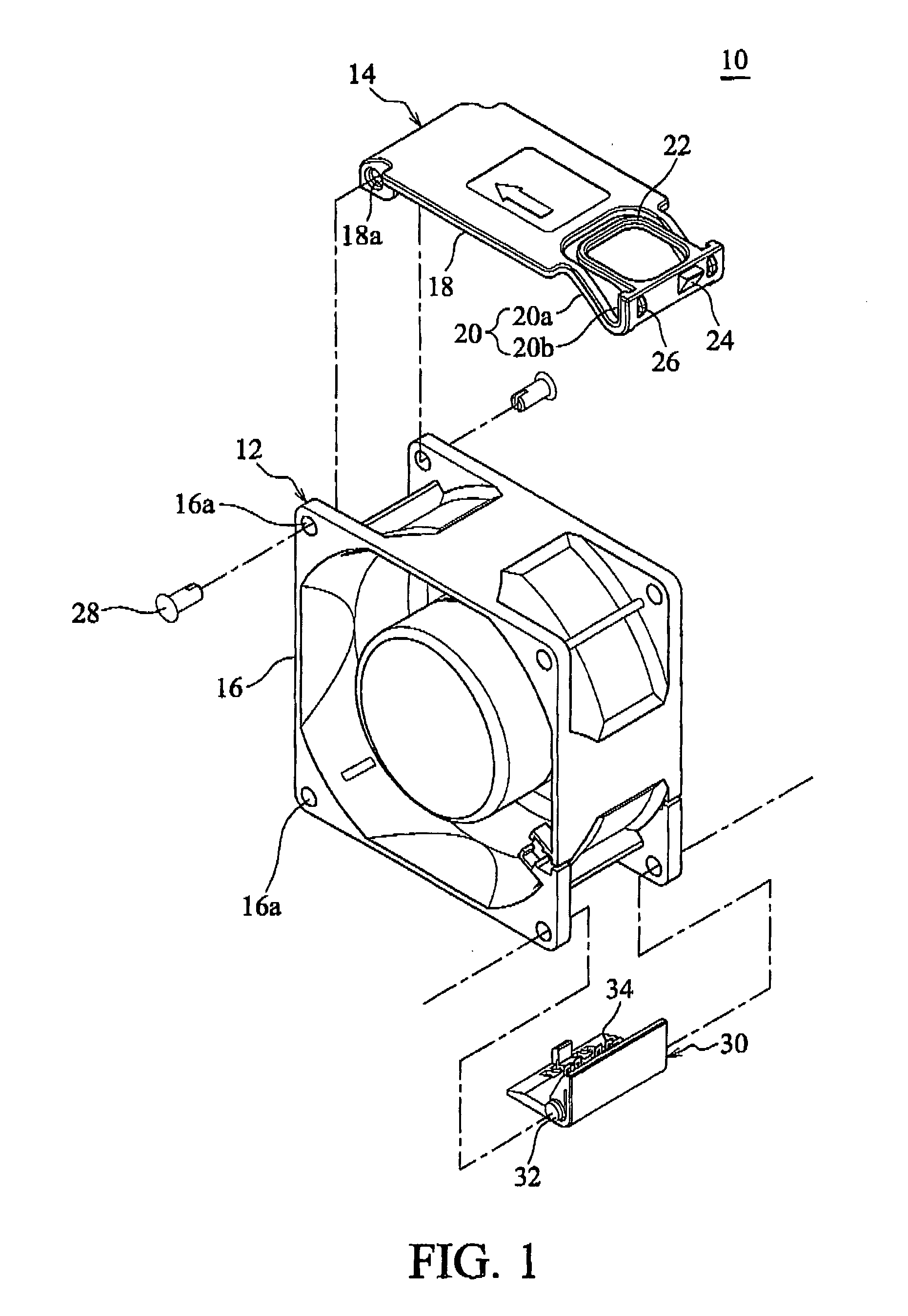 Hot swap fan module